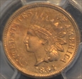 1864 1C Copper-Nickel MS64
