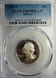 1992-S 25C Silver PR69DCAM