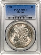 1921 $1 Morgan MS64