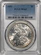 1891 $1 MS63