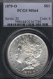 1879-O $1 MS64