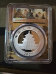 2025 10 Yn Panda Silver Buddha 2024, FDoI (L#383) MS70