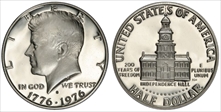 1976-S 50C Silver PR69DCAM