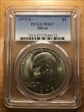 1973-S $1 Silver MS67