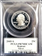2005-S 25C Kansas Silver PR70DCAM