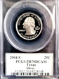 2004-S 25C Texas Silver PR70DCAM