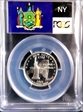 2001-S 25C New York Silver PR70DCAM