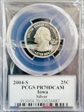 2004-S 25C Iowa Silver PR70DCAM