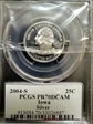 2004-S 25C Iowa Silver PR70DCAM