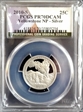 2010-S 25C Yellowstone NP - Silver PR70DCAM
