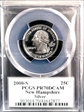2000-S 25C New Hampshire Silver PR70DCAM