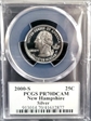 2000-S 25C New Hampshire Silver PR70DCAM