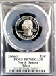 2006-S 25C North Dakota Silver PR70DCAM