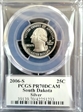 2006-S 25C South Dakota Silver PR70DCAM