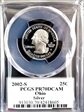 2002-S 25C Ohio Silver PR70DCAM