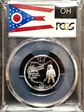 2002-S 25C Ohio Silver PR70DCAM