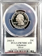 2003-S 25C Arkansas Silver PR70DCAM