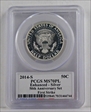 2014-S 50C Enhanced - Silver First Strike Moy Signature MS70PL