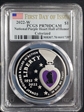 2022-W $1 National Purple Heart Hall of Honor Colorized First Day of Issue PR70DCAM