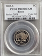2005-S 5C Bison PR69DCAM
