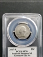 2017-S 25C Frederick Douglass NP Enhanced Unc Set FDI Denver ANA SP70