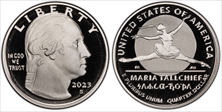 2023-S 25C Maria Tallchief First Strike PR70DCAM