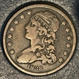 1838 25C Capped Bust VF-20