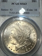 1882 $1 MS63