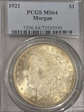 1921 $1 Morgan MS64