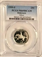 1999-S 25C Delaware Silver PR69DCAM
