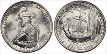 1921 50C Pilgrim MS65