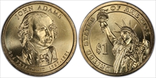 2007-P $1 John Adams Position B MS65