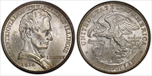 1918 50C Lincoln-Illinois MS62