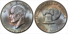 1976-D $1 Type 2 MS65