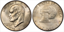 1976-D $1 Type 1 MS65