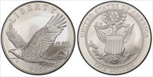 2008-P $1 Bald Eagle MS70