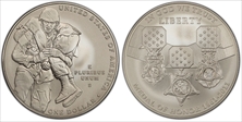 2011-S $1 Medal of Honor MS70