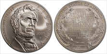2009-P $1 Abraham Lincoln MS70