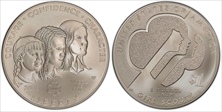 2013-W $1 Girl Scouts 100th Anniversary MS70