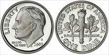 2003-S 10C Silver PR69DCAM
