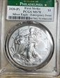 2020-(P) $1 Silver Eagle - Emergency Issue Struck at Philadelphia First Strike MS70