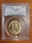 1935-S 50C San Diego MS65