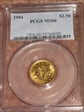 1904 $2.50 MS66