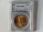 1924 $20 MS65