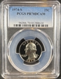 1974-S 25C PR70DCAM