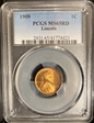 1909 1C Lincoln MS65RD