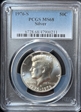 1976-S 50C Silver MS68