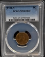 1931-S 1C MS65RD