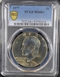 1977 $1 MS66+