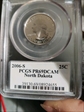2006-S 25C North Dakota PR69DCAM